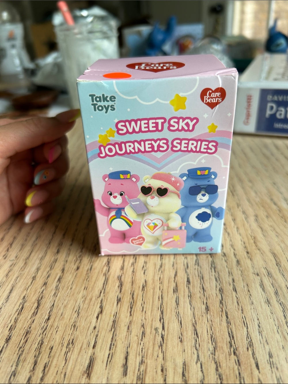 Care Bears Sweet Sky Journeys Series Blind Box - Pink, Blue, White